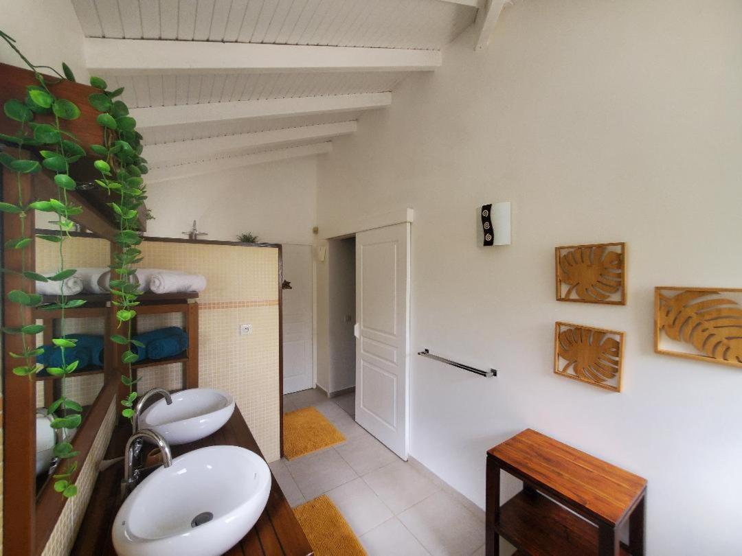 Chambre D'Hote Avec Vue Mer Grand-Bourg  Esterno foto