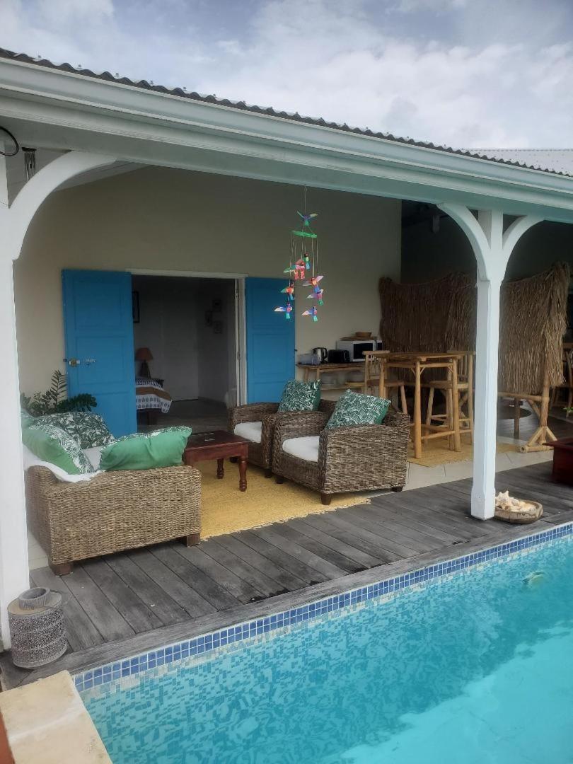 Chambre D'Hote Avec Vue Mer Grand-Bourg  Esterno foto